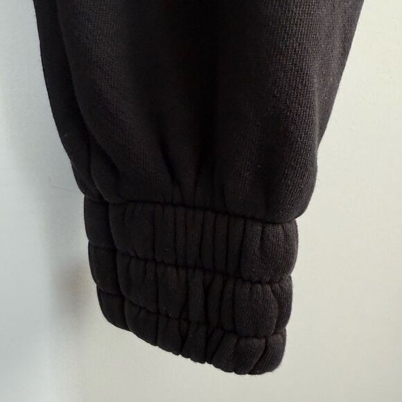 FRANKIES BIKINIS Frank Oversized Sweatpants Black High Waisted Joggers Size L - Picture 14 of 16